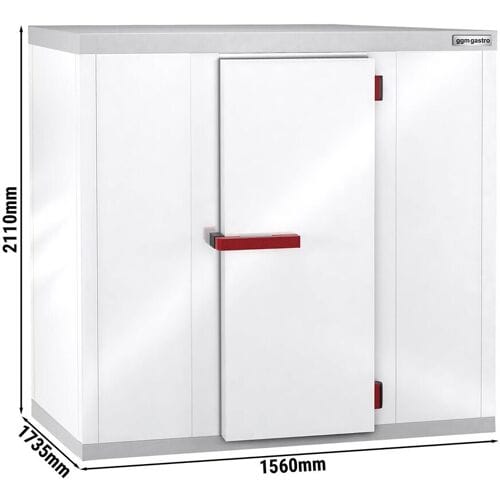 GGM Gastro Kühlzelle - 1560x1730 - 4,30m³ Wit
