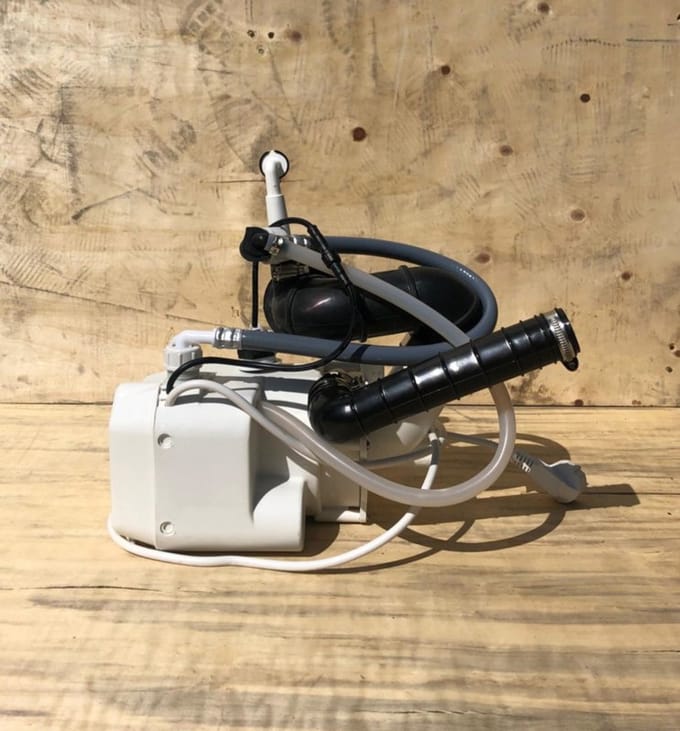 Afvoerslang 32 mm broyeur motor