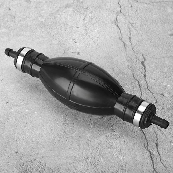 6mm0.24inch Auto Boot Hand Primer Bol Marine Buitenboord Brandstof Rubberen Pomp black