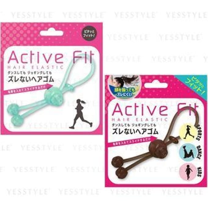 LUCKY TRENDY - Active Fit Hair Tie Juicy Peach