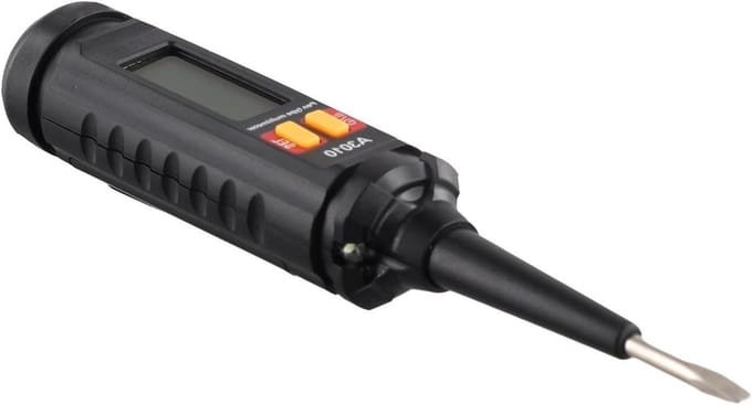 Pen Multimeter - Spanning Tester - Elektrische Metingen - Contactloze Detectie - 4000 Counts - Zwart