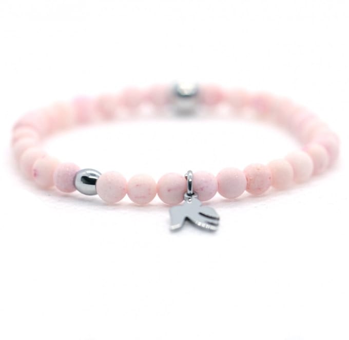 Meisjes armband natuursteen kinder sieraden