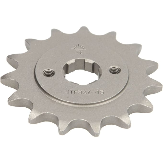 Stalen standaard tandwiel voor motor JT Sprockets 520 Kymco Mxer 50 / Honda VT 125 C2 Shadow (JC29) / HM CRF 230 F 15T