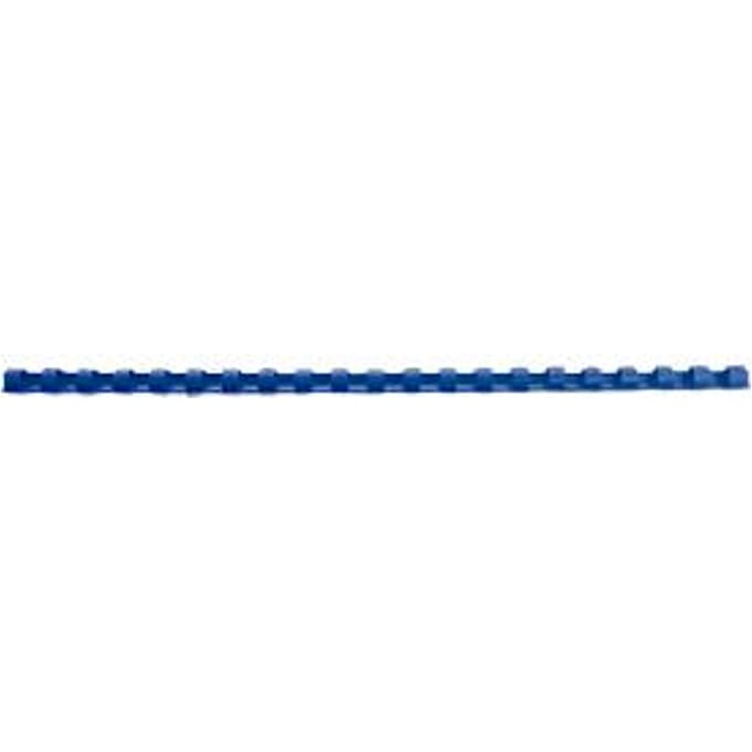GBC Combbind Bindruggen blauw - a4 - 12 mm - 100 stuks