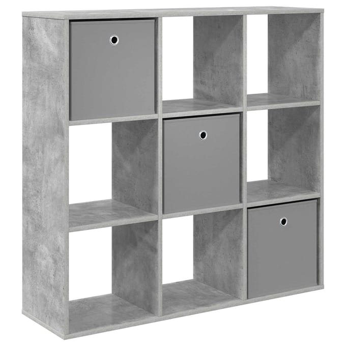 vidaXL - Dressoir - Beton - Grijs - 102 - x - 31 - x - 99,5 - cm