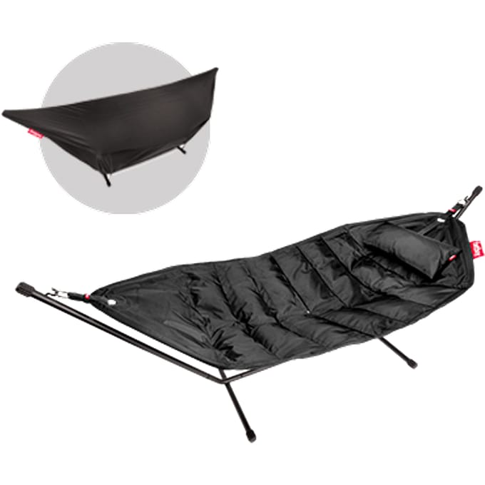 fatboy - Headdemock Deluxe  Hangmat met frame, kussens en regenhoes - Zwart