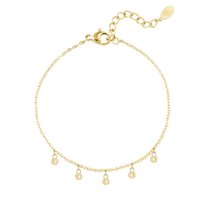 Yehwang armband coins goud