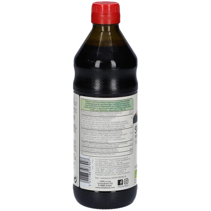 Lima Shoyu Sojasaus Mild van Smaak 500 Vloeistof