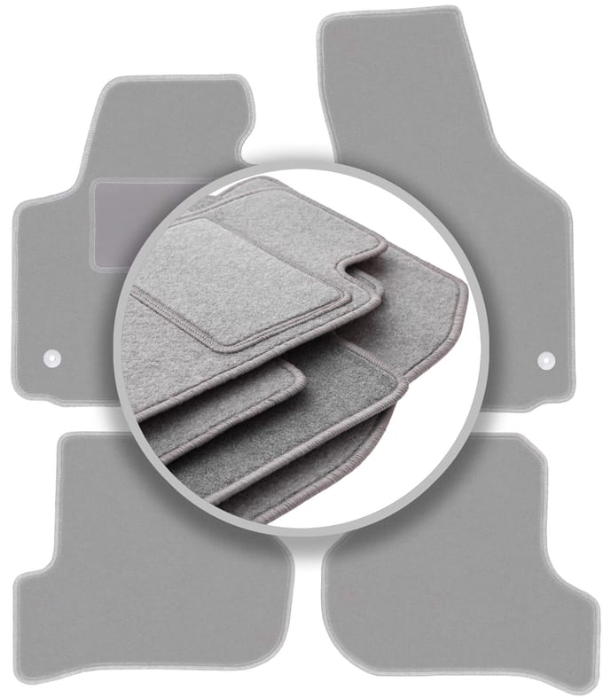 Grijze automatten voor: Seat Leon II hatchback (2005-2012)