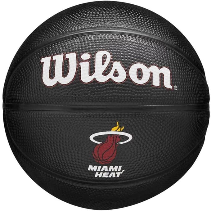 Wilson Team Tribute Miami Heat Basketbal (Zwart)