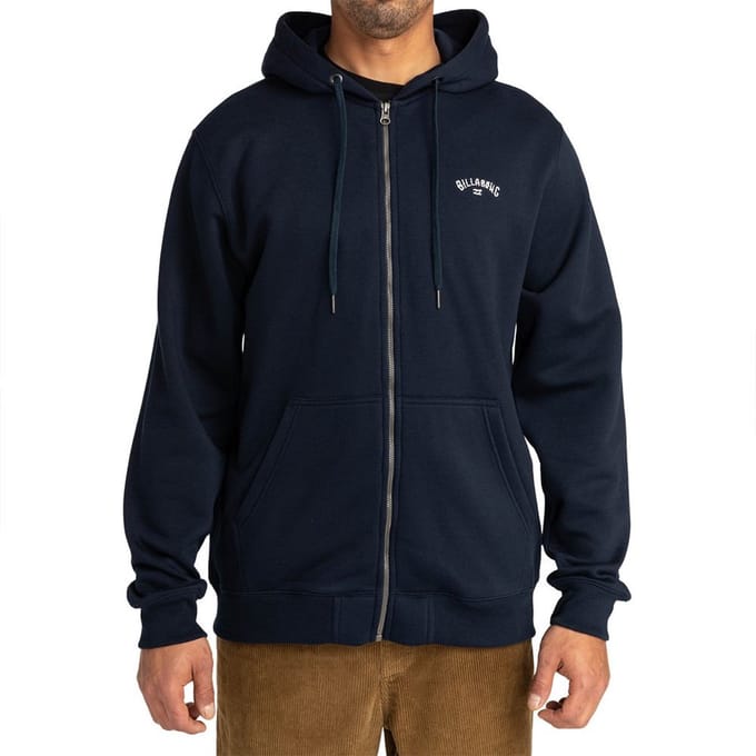Billabong Arch Sweatshirt Met Rits Blauw S Man
