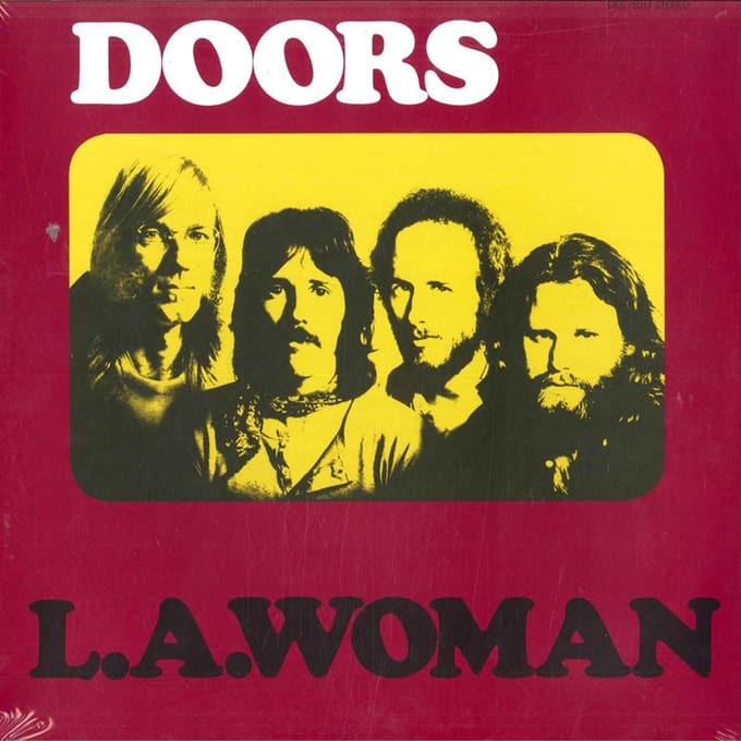 LP Plaat DEURZEN L.A. Vrouw EKS75011 Elektra 2013 Duitsland Rock