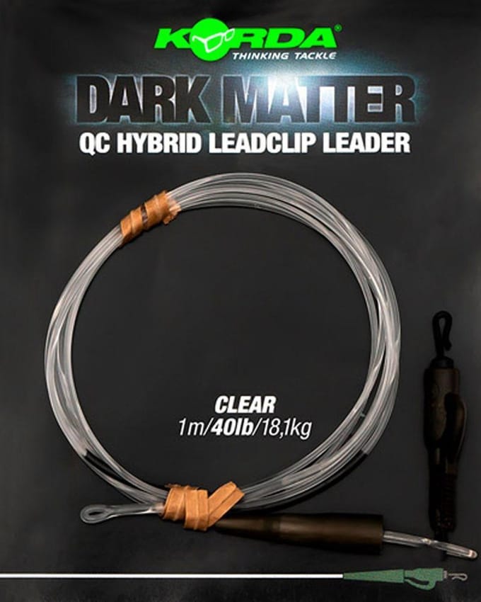Dark Matter Leader 50 cm QC Hybrid Clip Korda