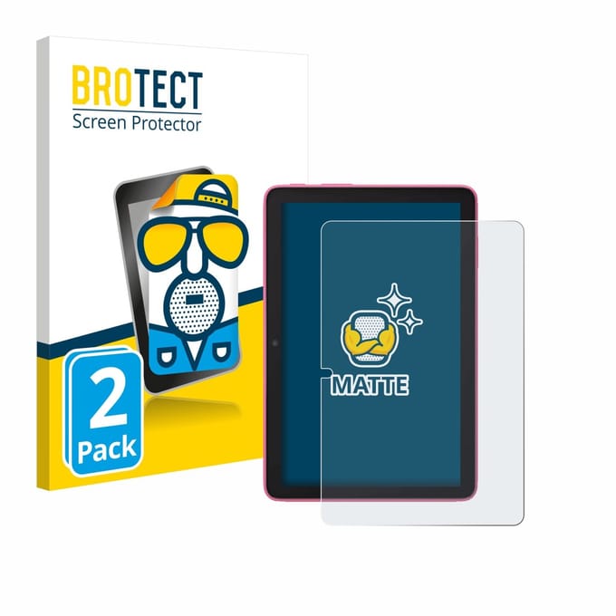BROTECT - Screenprotector voor Amazon Fire HD 8 2024 - Folie Beschermfolie matte 2 Stuks