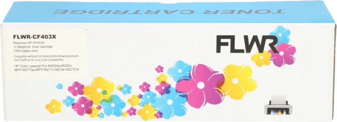 FLWR - Toner / 201X / Magenta - Geschikt voor HP