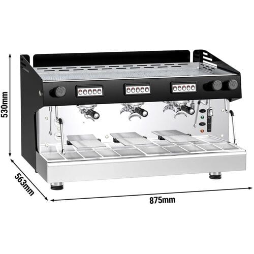 GGM Gastro Siebträgermaschine - 3 Gruppig - inkl. Preinfusiuonssystem