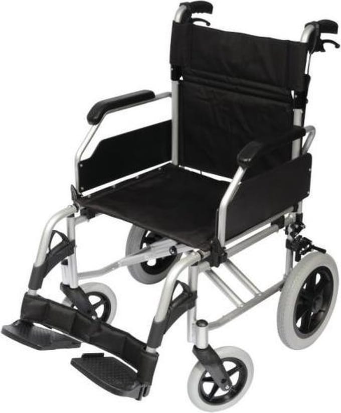 Transportrolstoel Modulo Light Grijs - 42,5 cm