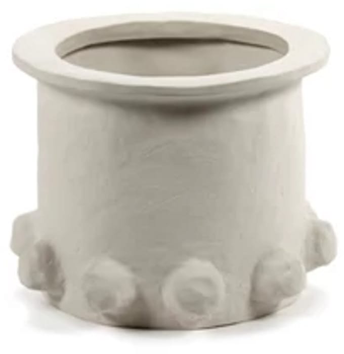 Serax Marie Michielssen Molly 05 S bloempot H14cm D18.5cm beige