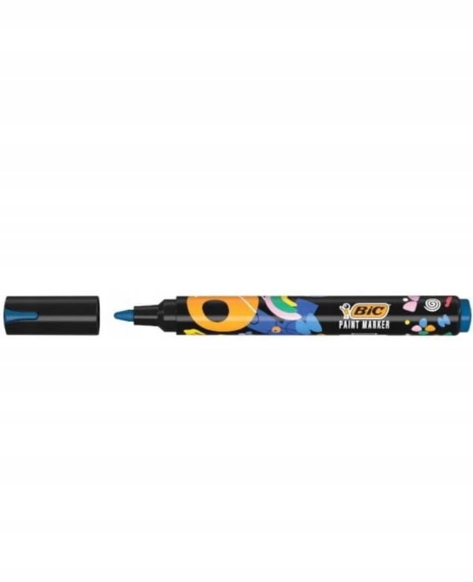 BIC Acryl Marker - Blauw, 1 Stuk