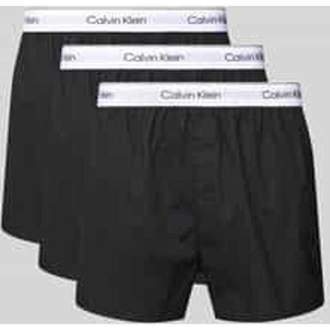 Calvin Klein Icon Boxers 3-Pack Heren Onderbroeken - Zwart