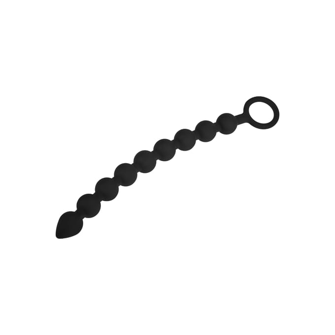 Rimba - Anaalkogels Siliconen 32 cm - Zwart