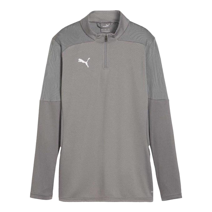 Puma Trainingsjack met kwartrits voor heren (Grijs)