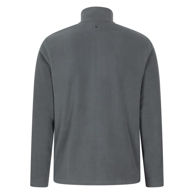 Mountain Warehouse Heren Raso Full Zip Fleece Top (Donkergrijs)