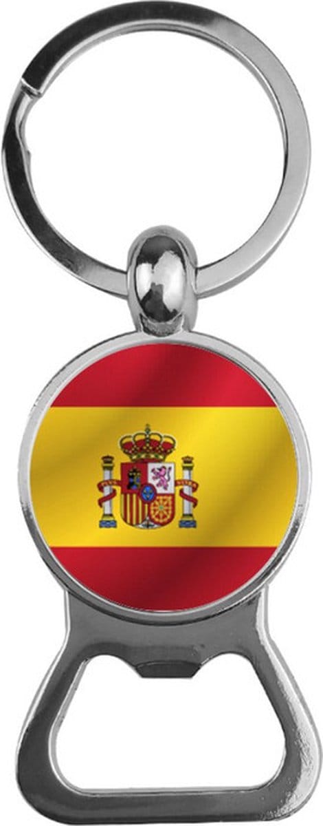 Bieropener Glas - Vlag Spanje