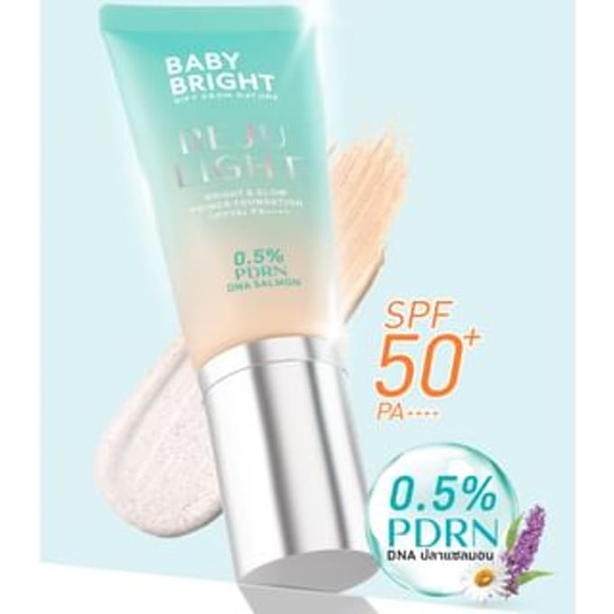 Baby Bright - Rejulight Bright & Glow Primer Foundation SPF 50+ PA++++ 21 Light Ivory