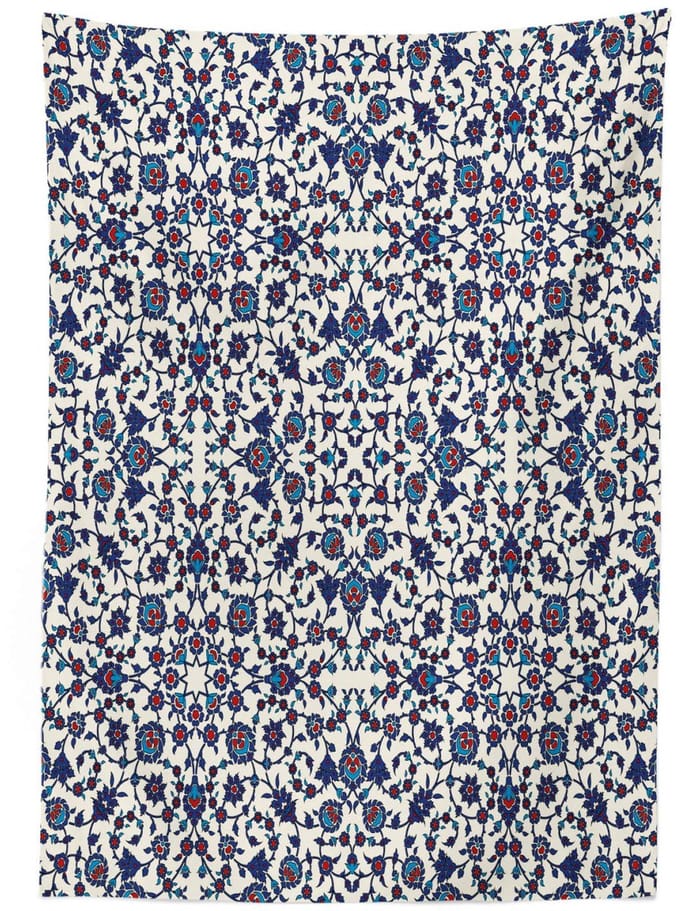 ABAKUHAUS Tafelkleed Arabeske 140x200 – satijnmix, wasbaar