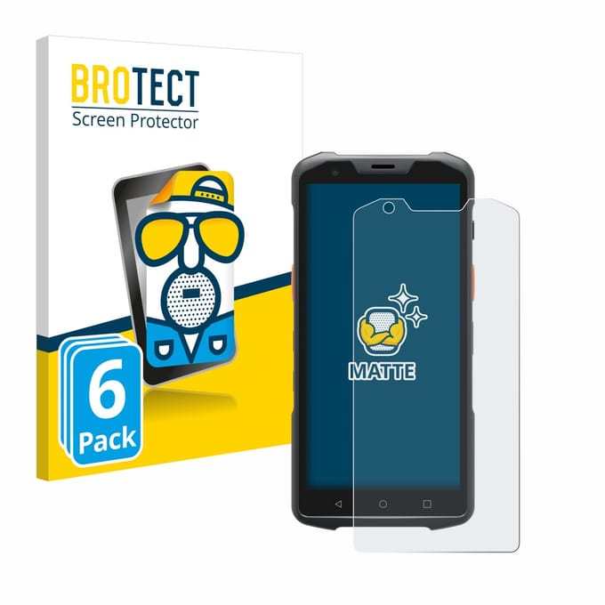BROTECT - Screenprotector voor Sunmi L2H/ L2s/ L2s Pro - Folie Beschermfolie matte 6 Stuks