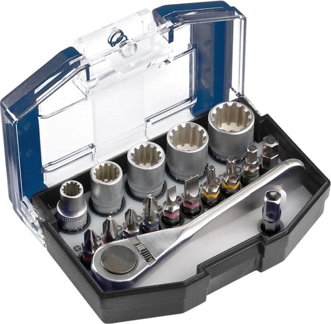 KWB Bitbox – Bits en doppen box (17-delig)