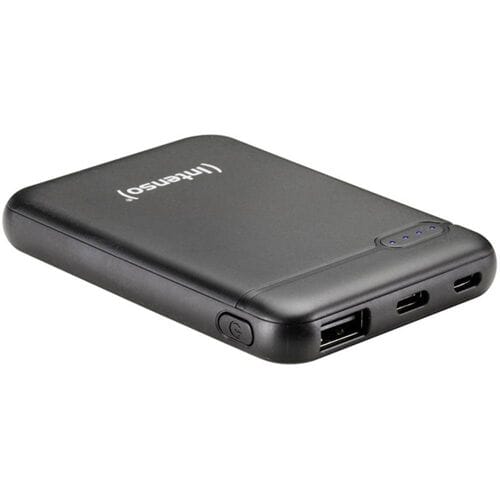 (Intenso) Powerbank XS5000 - 5000mAh - Li-polymer - USB-A en USB-C - zwart (7313520)