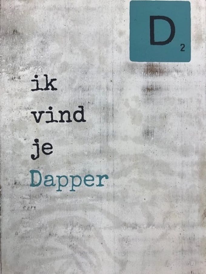 Magneet 6x9 cm Dapper