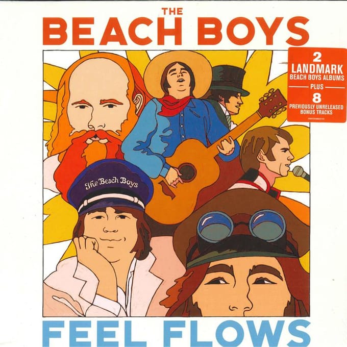 The Beach Boys - "Feel Flows" The Sunflower & Surfs Up Sessions 1969 - 1971 (4 LP) (Limited Edition)