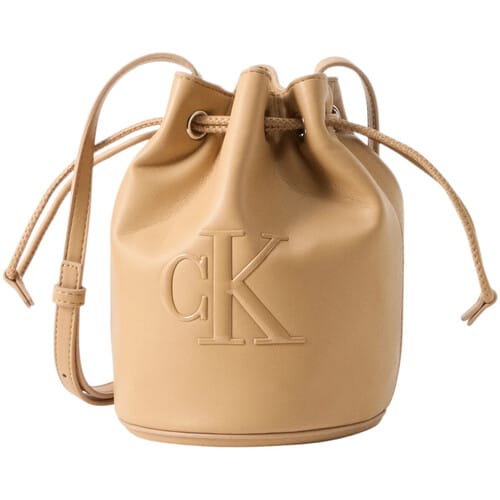 Handtas Calvin Klein Jeans BOLD CK SMALL BUCKET BAG LV04F3640G