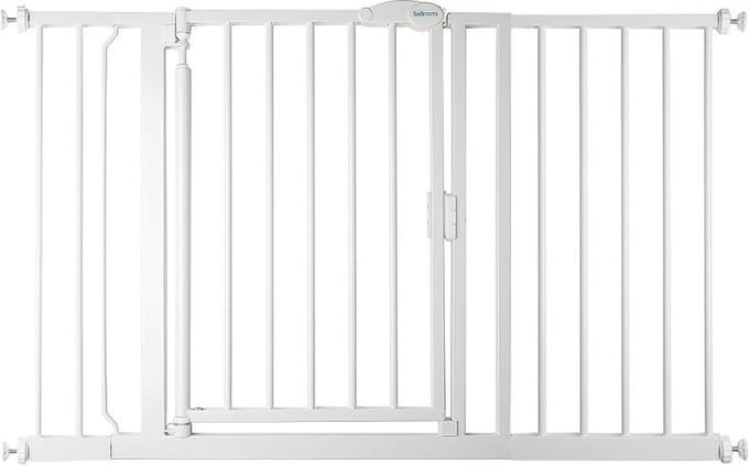 Safetots Self Closing Klemhek, Traphekje, 125,4cm - 132,4cm, Wit