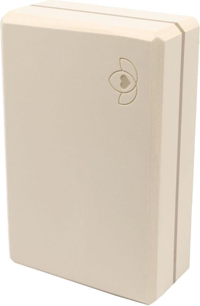 Yoga blok high density creme - Lotus