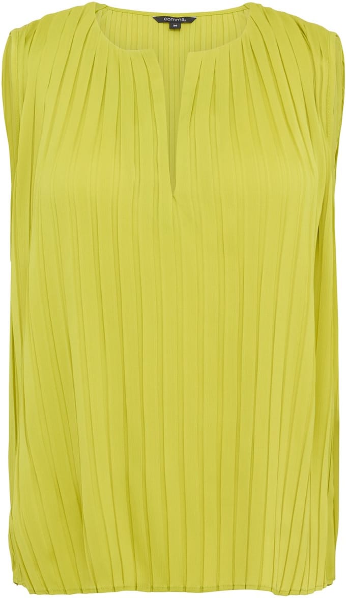 Vrouwenplisséblouse COMMA