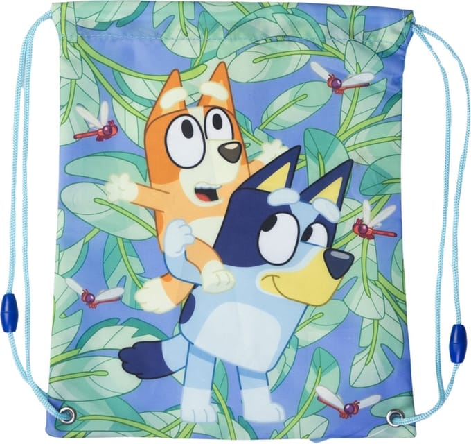 Bluey gymtas - luncht tas - Blauw