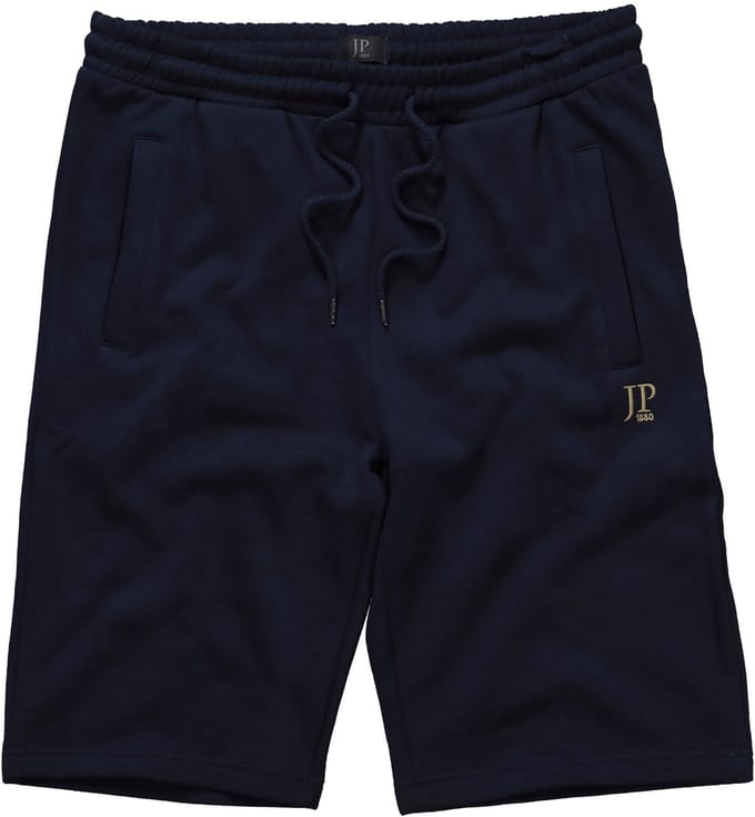 JP 1880 - Heren - Bermuda basic korte joggingbroek - Donkermarine - Maat 7XL