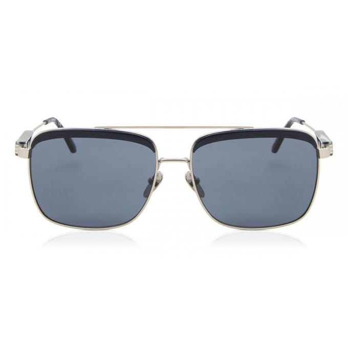 Calvin Klein Ck19100s 410 Heren Zonnebril Blue/56 gray