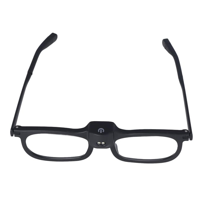Handsfree Vergrootbril 250D 2 LED Ergonomisch Ontwerp Acrylhars Lens LED Hoofdlamp voor
