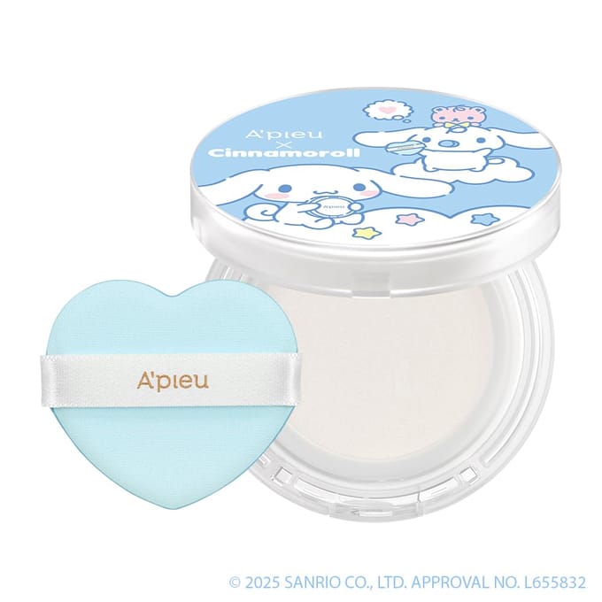 A'PIEU Water Lock Smoothing Pact Cinnamoroll 13g white