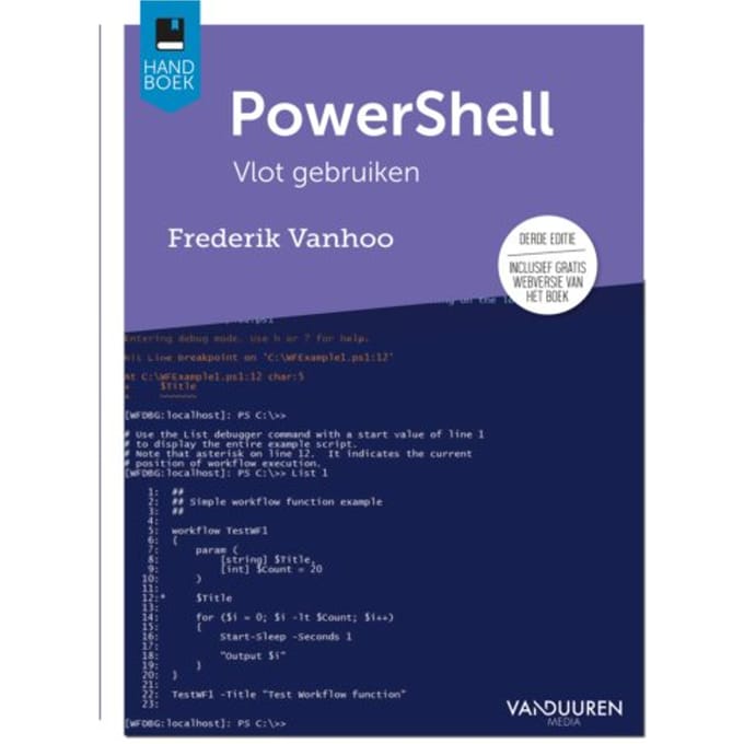 Powershell - Handboek - Frederik Vanhoo