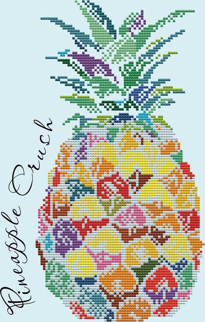 DD6.006 Diamond Dotz® - 28x39cm Pineapple Crush (#DD1904)