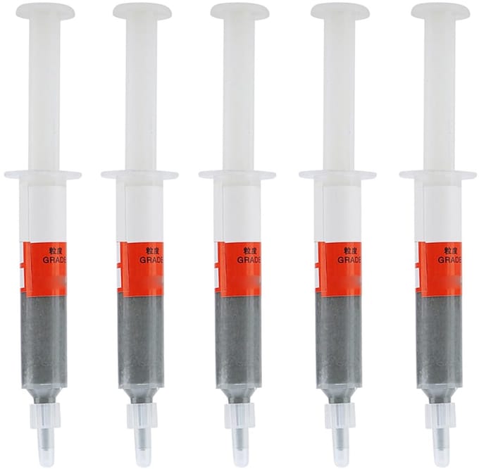 Polijstpasta Set - Schuurpasta Lapping Compound - Metaal Sieraden Polijsten - Variabele Korrel Fijn - 5 Stuks