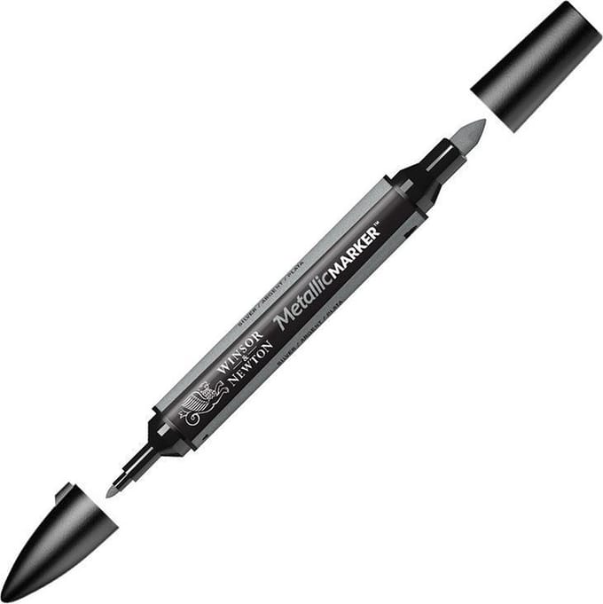 Winsor & Newton MetallicMarker Silver