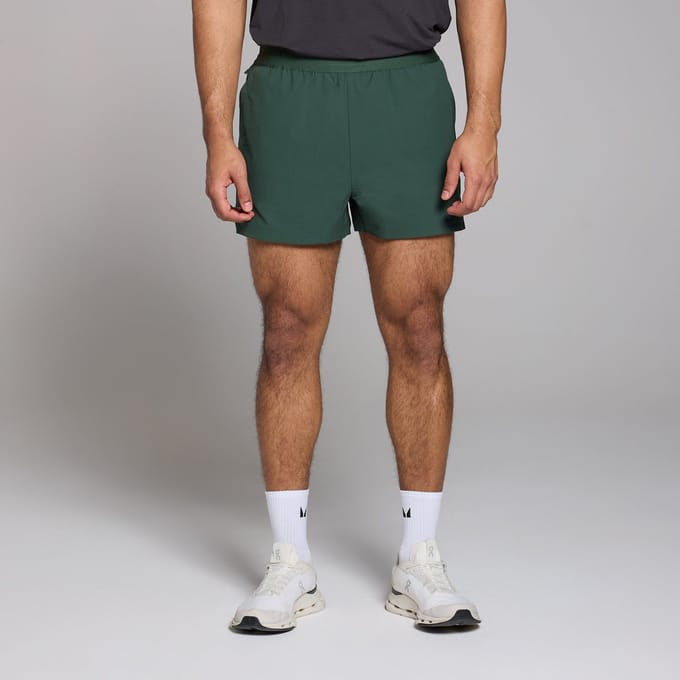 MP Men's Tempo Graphic 3  Shorts - Deep Green - XXXL
