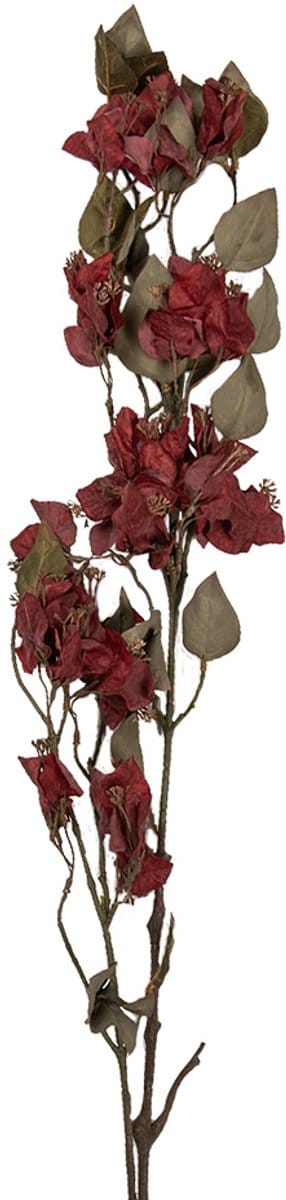 Clayre & Eef Kunstbloem 110 cm Rood Kunststof